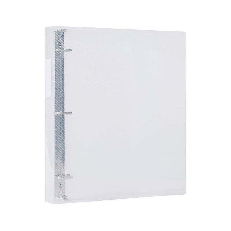 Filexec Products 1.5-Inch 3 Ring Binder, D Ring, Clear, Pack of 2, (50302-62233) - Image 2